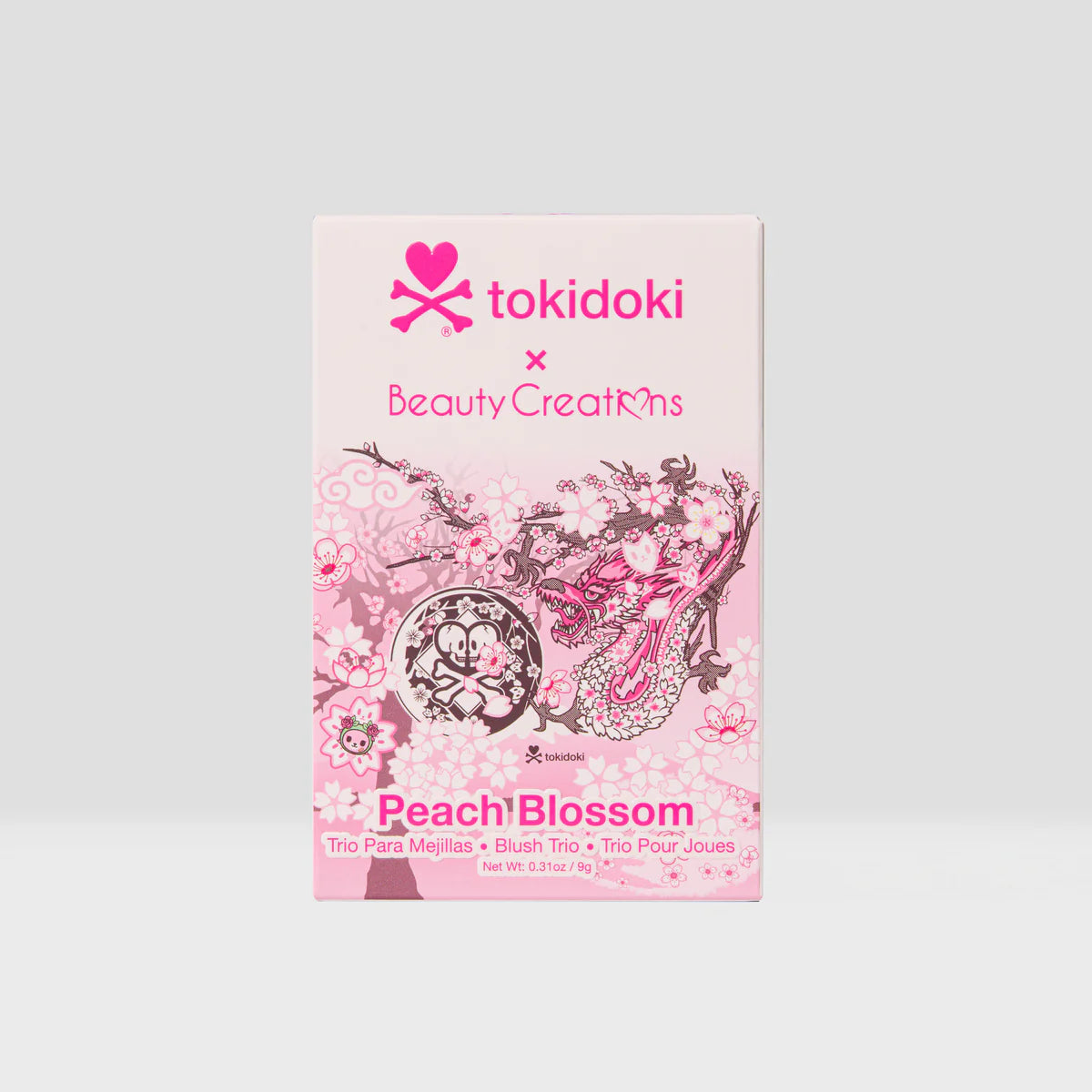 TOKIDOKI PEACH BLOSSOM BLUSH TRIO
