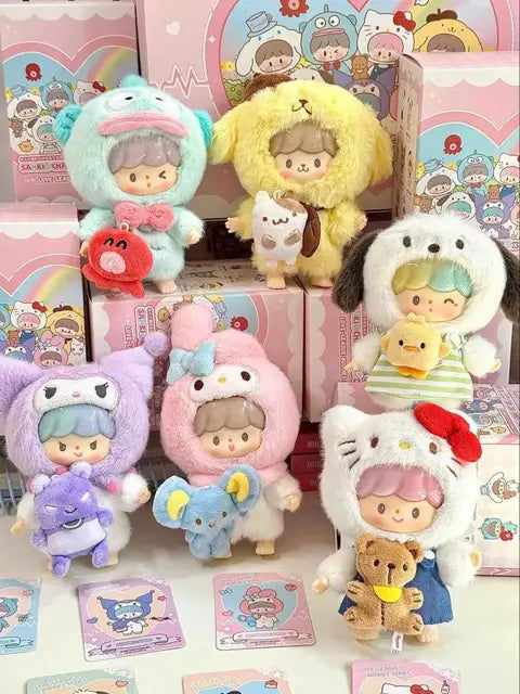 Sanrio Characters X Zzoton - Love-League Buddies Series - Plush Pendant Blind Box