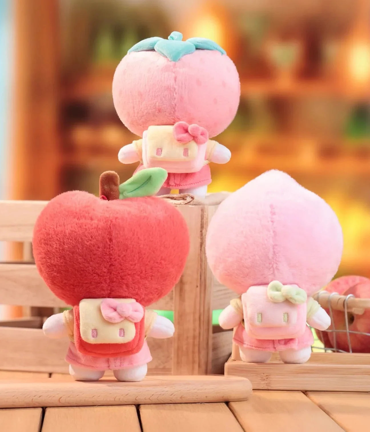 Paradise Series Vinyl Plush Keychain