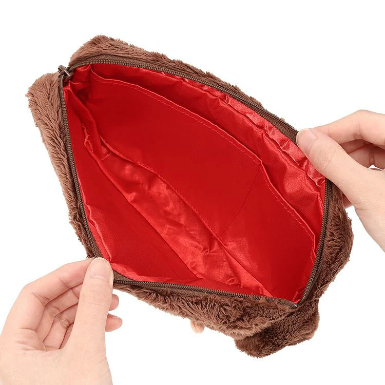 MONCHHICHI BOY LARGE PLUSH POUCH