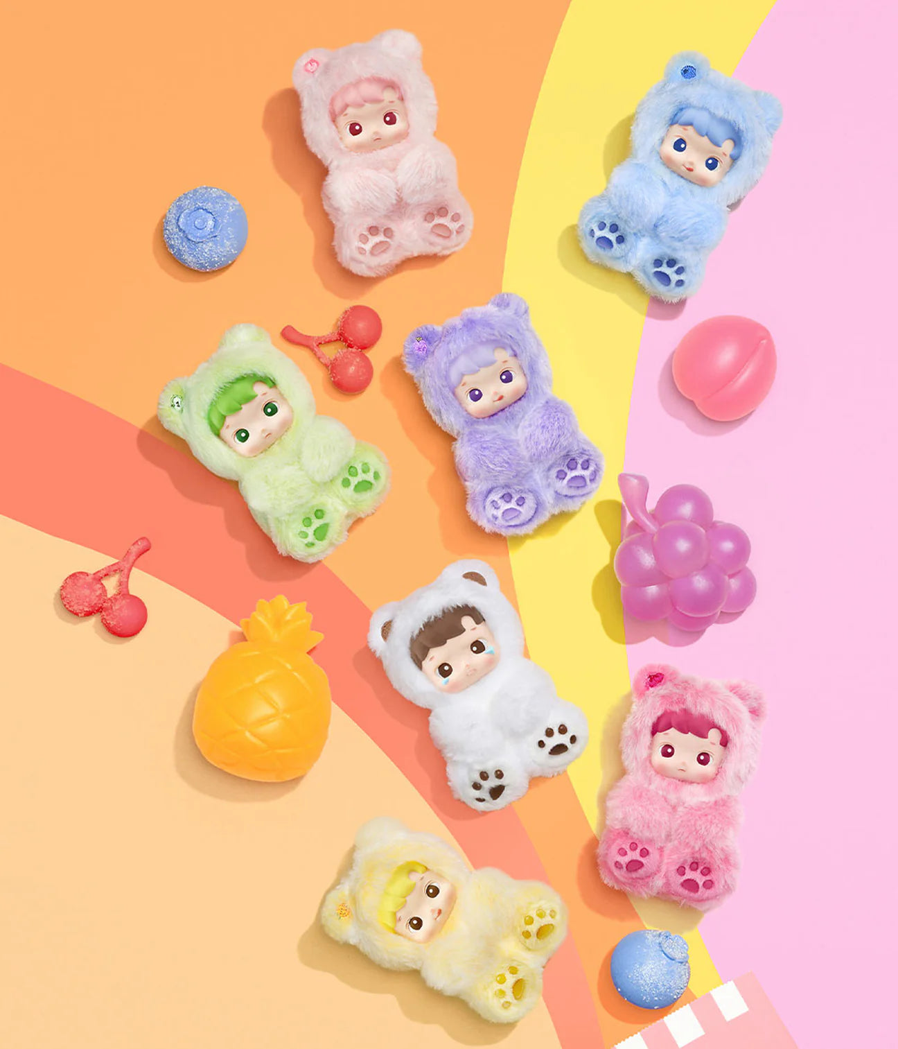 HACIPUPU - Gummy Bear Series - Plush Pendant Blind Box