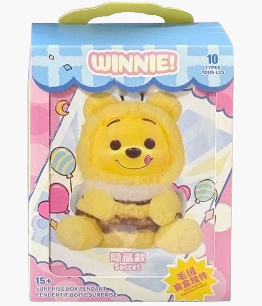 Disney Winnie The Pooh - Naughty Team - Vinyl Plush Pendant - Blind Box