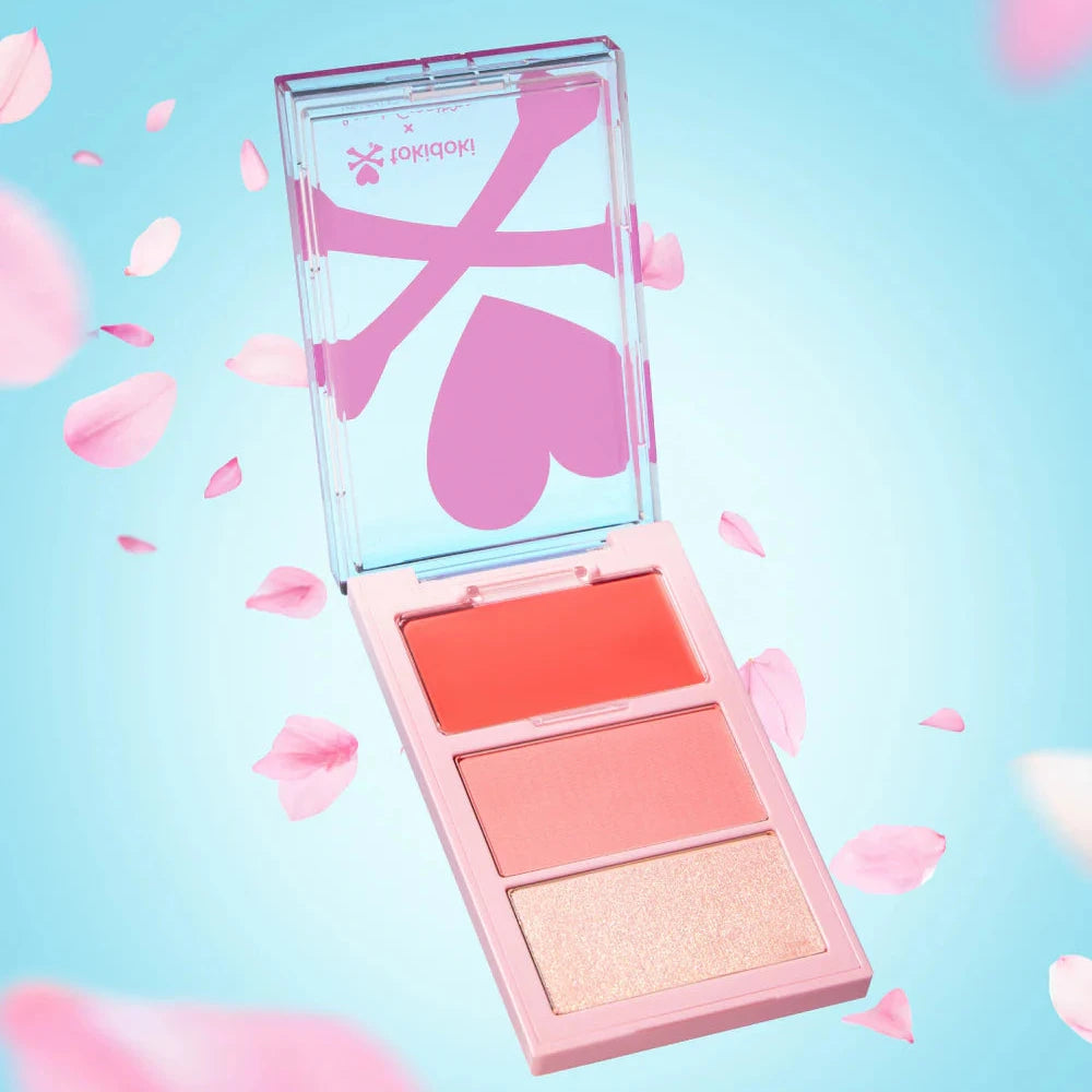 TOKIDOKI PEACH BLOSSOM BLUSH TRIO