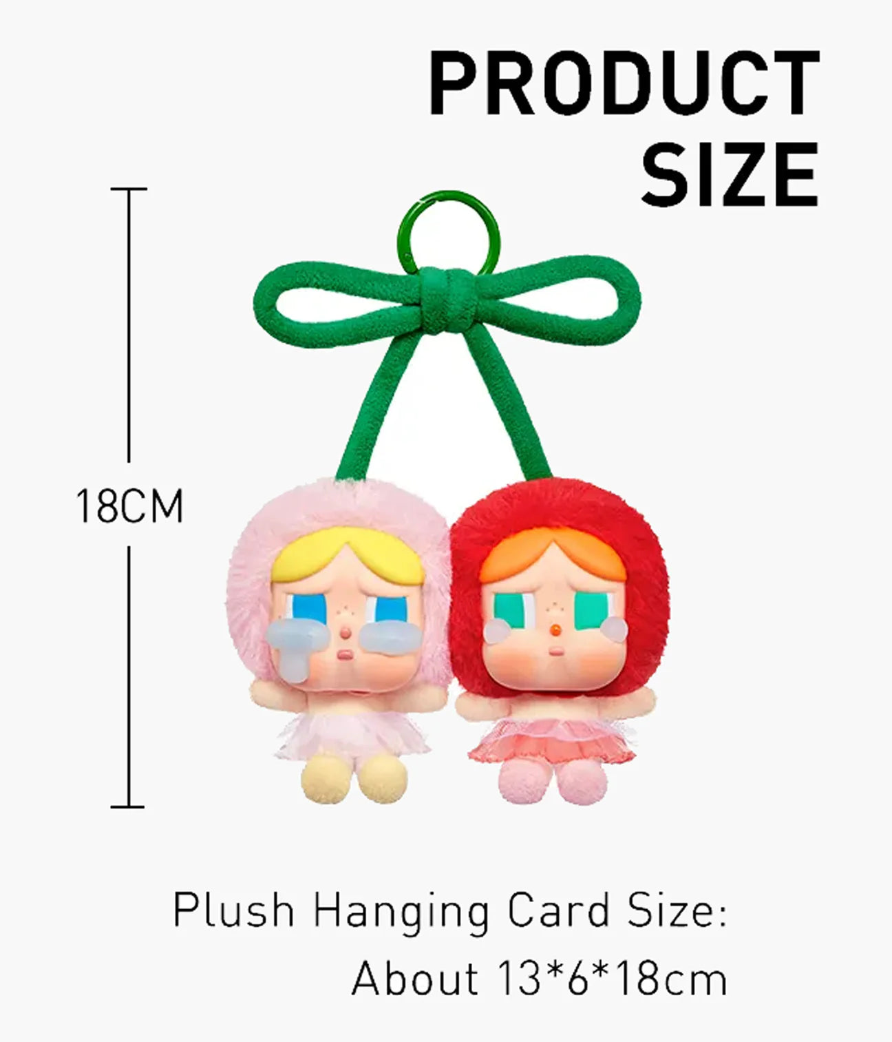 CRYBABY Crying For Love Series - Hanging Card (Love You Cherry Much)