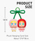 CRYBABY Crying For Love Series - Hanging Card (Love You Cherry Much)