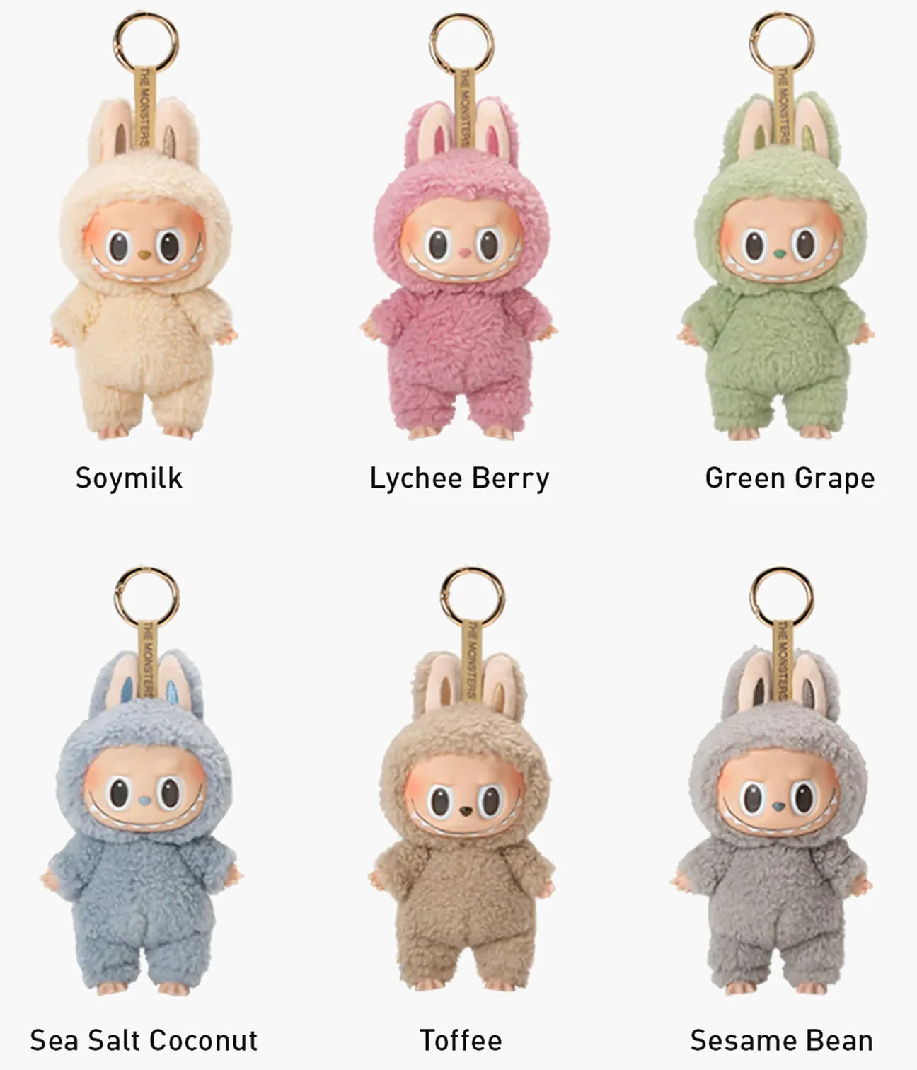 Labubu The Monters-Exciting Macaron-Vinyl Plush Pendant Blind Box