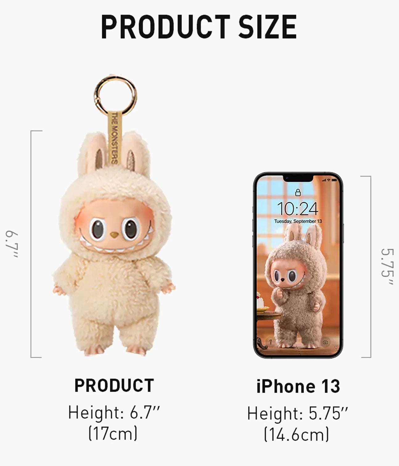Labubu The Monters-Exciting Macaron-Vinyl Plush Pendant Blind Box