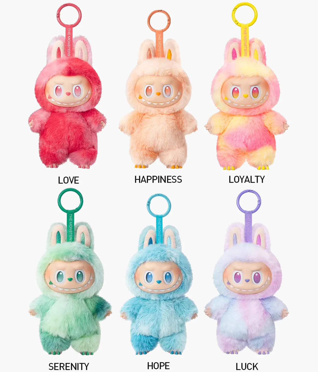 Labubu The Monters -Big Into Energy- Vinyl Plush Pendant Blind Box.