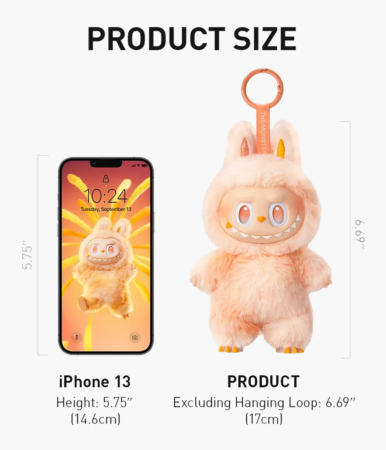 Labubu The Monters -Big Into Energy- Vinyl Plush Pendant Blind Box.